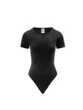 275GSM Women’s One-Piece Fried-Color Snow-Wash T-shirt Snow wash