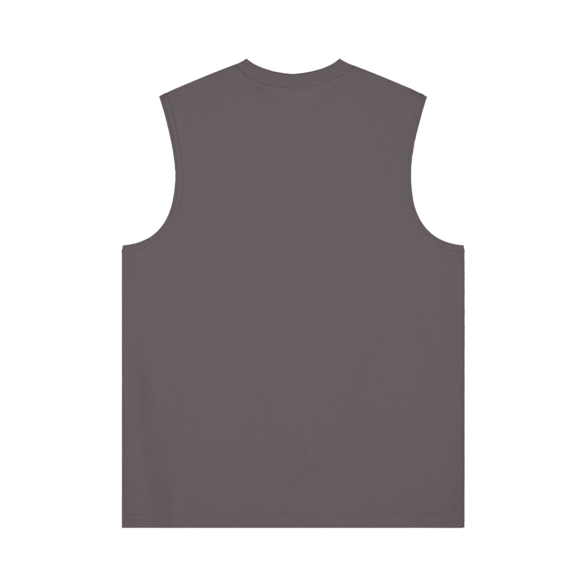 230GSM Women’s Cool-Touch Ice-Feel Solid Color Crew Neck Tank Top Plum